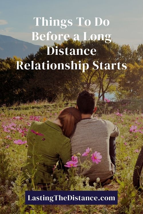 things to do before a long distance relationship pinterest image