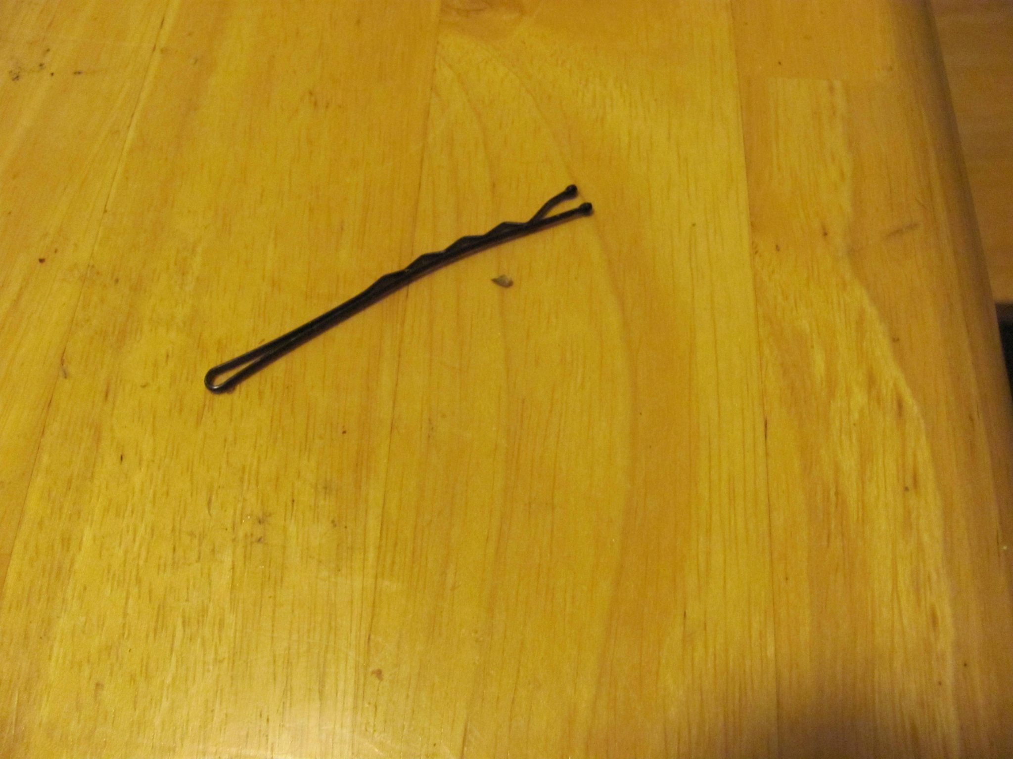 ldr partner left a hair clip behind