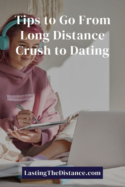 turning your long distance crush and friendship into a relationship pinterest image