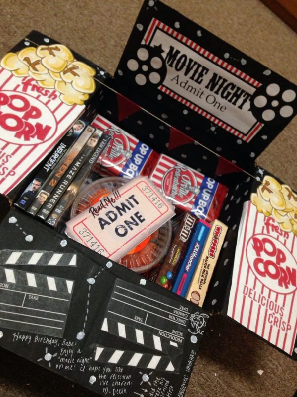 movie night care package
