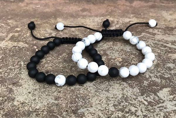 his and hers beaded bracelets