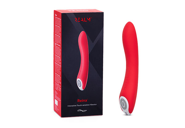 reina touch sensitive vibrator by we-vibe