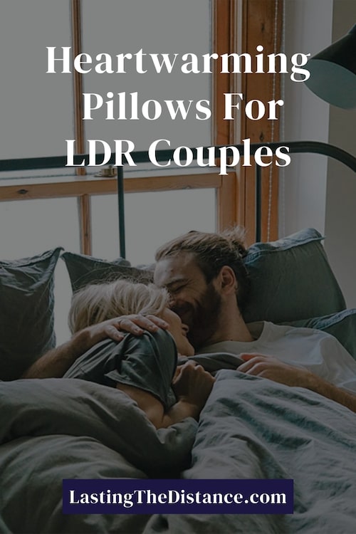 Pillows for couples in long best sale distance relationships