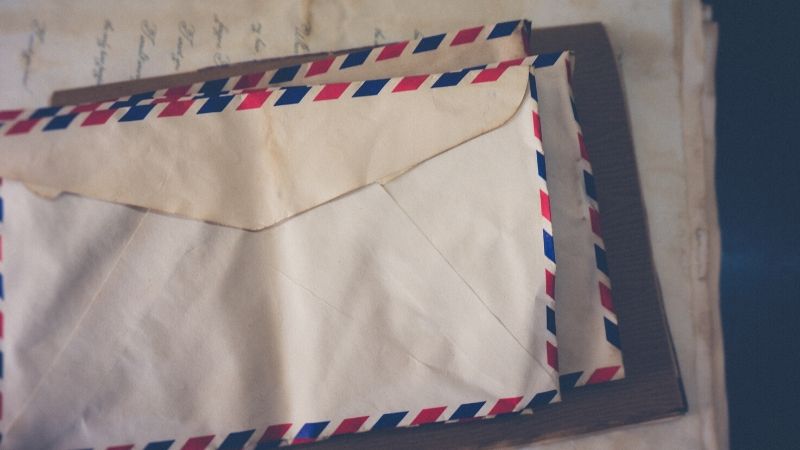 Send physical letters to grandchildren