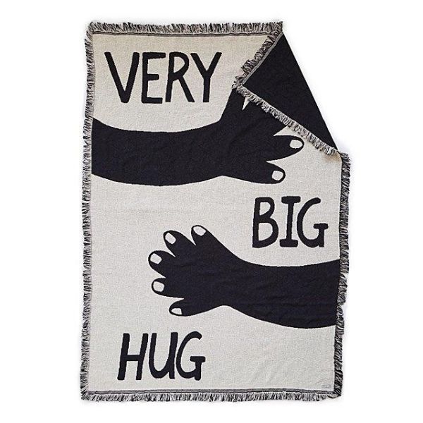 Very Big Hug Throw Blanket by Kerry Stokes