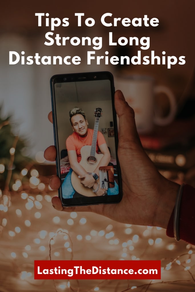 long distance friendship pinterest image