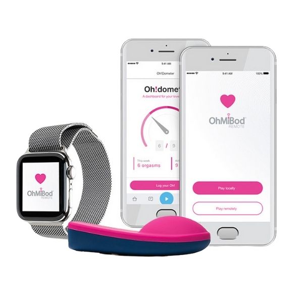 blueMotion NEX 1 vibrating panties by OhMiBod includes watch, vibrator and app