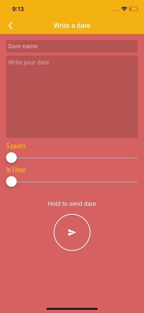 desire app create your own dares