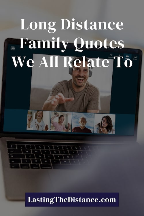 long distance family quotes pinterest image