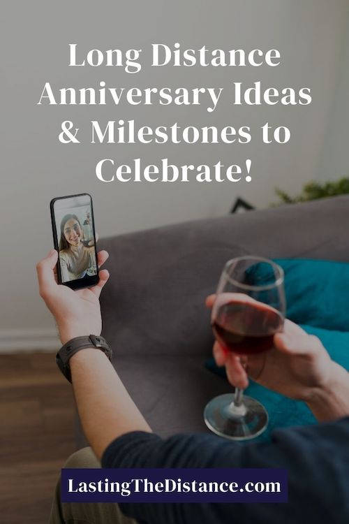 long distance anniversary ideas pin image