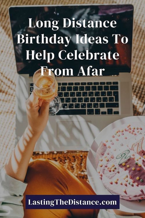 long distance birthday ideas pin image