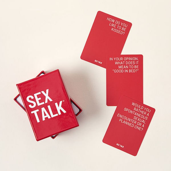 jeu de cartes de conversation sexuelle à distance
