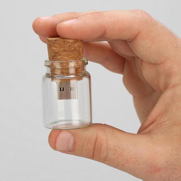 usb message in a bottle