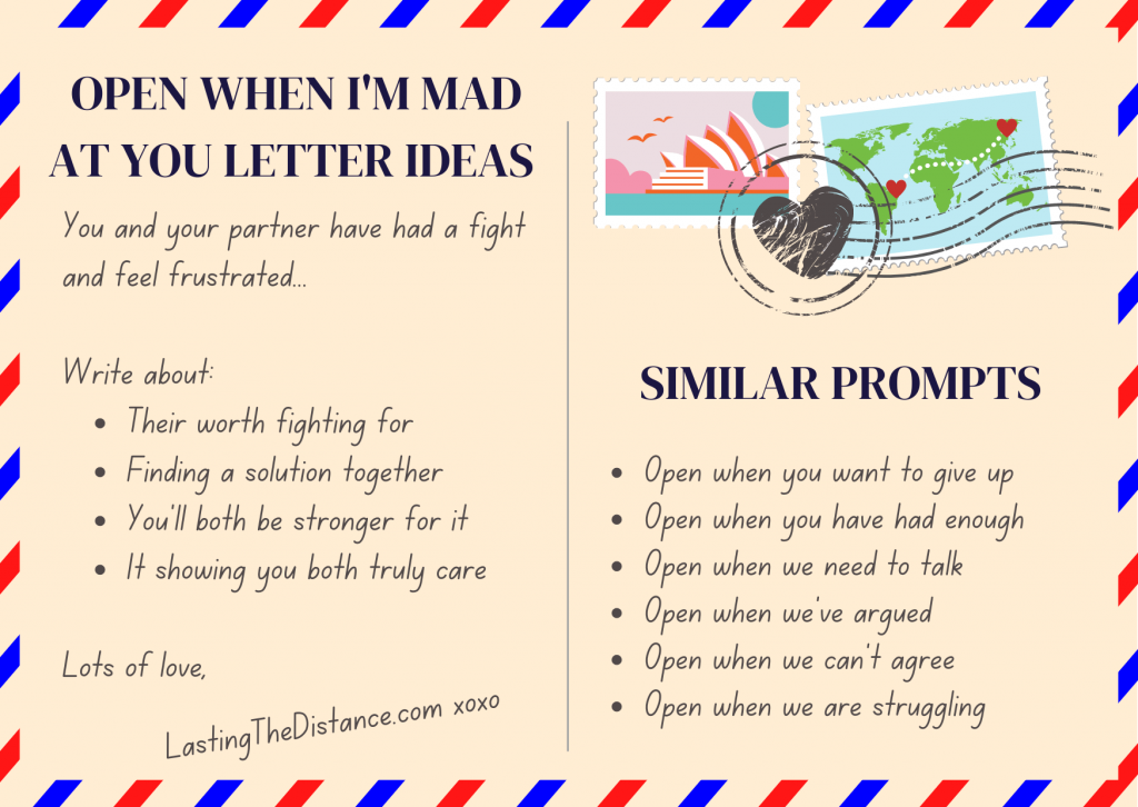 open when i'm mad at you letter ideas and examples