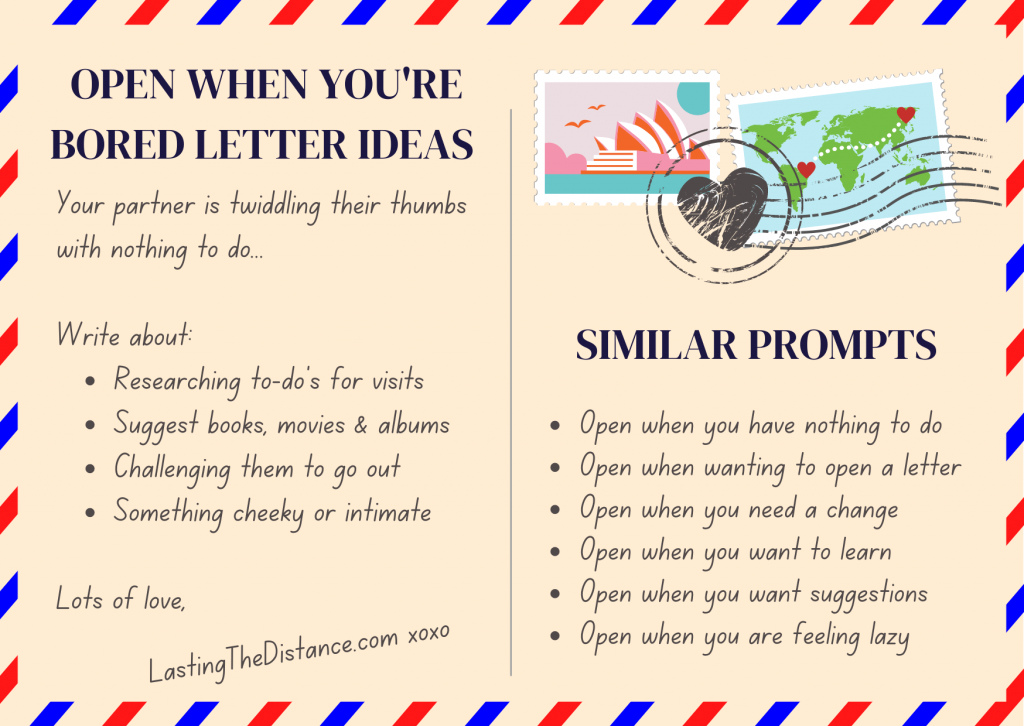 lettre ouverte quand tu t'ennuies idées et exemples de lettres
