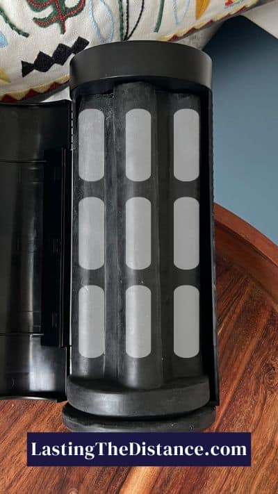 les vibrateurs à neuf balles de titan sont présentés dans la pochette