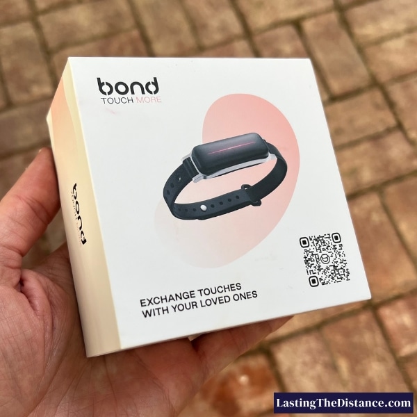 bond touch more pink and white packaging showing the black and silver model