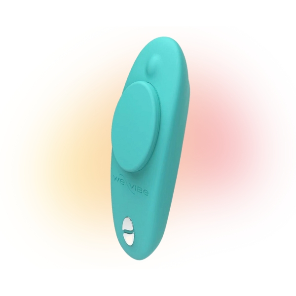 Moxie is a remote control panty vibrator with a magnet for securing the vibrator in your underwear against your clitoris so it doesn't move when in public